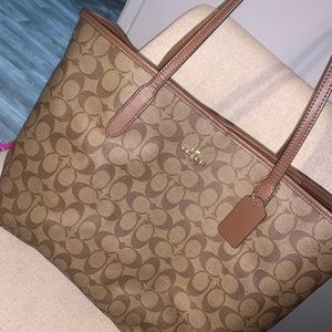 Coach big city tote